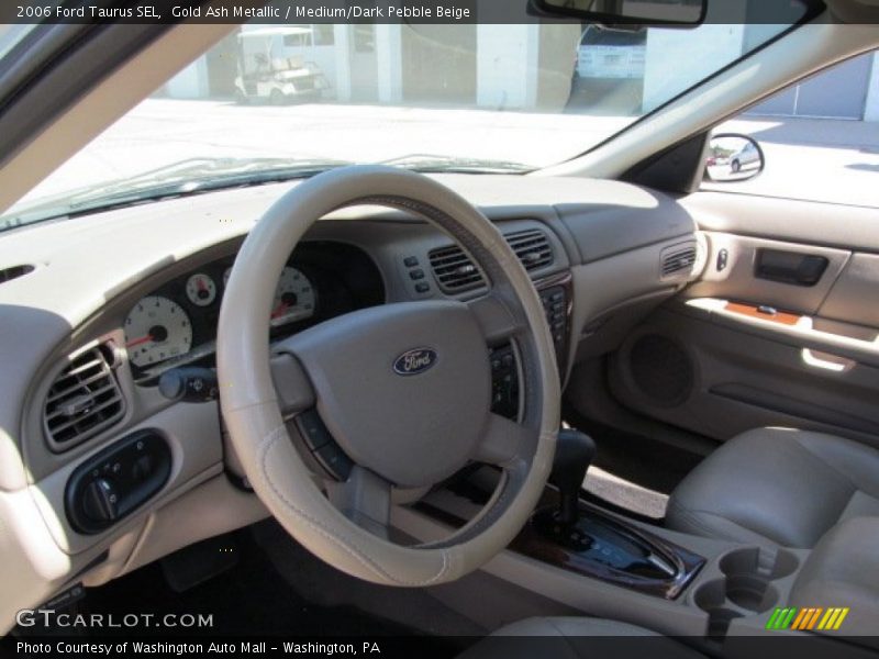 Gold Ash Metallic / Medium/Dark Pebble Beige 2006 Ford Taurus SEL