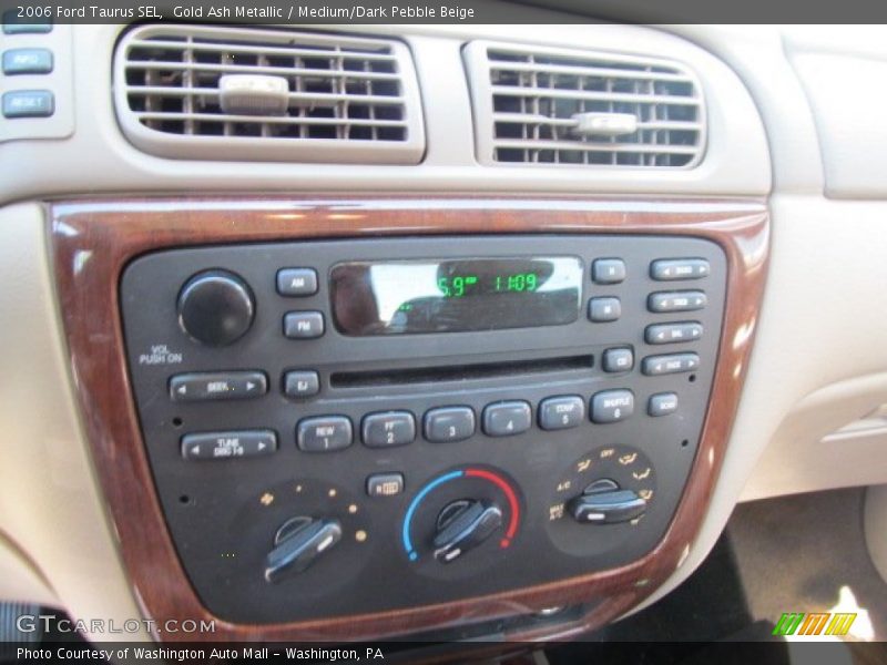 Gold Ash Metallic / Medium/Dark Pebble Beige 2006 Ford Taurus SEL