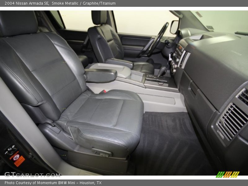 Smoke Metallic / Graphite/Titanium 2004 Nissan Armada SE