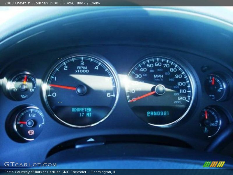 Black / Ebony 2008 Chevrolet Suburban 1500 LTZ 4x4