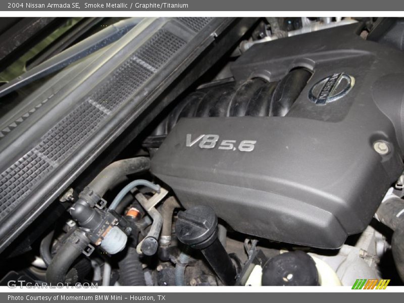 Smoke Metallic / Graphite/Titanium 2004 Nissan Armada SE