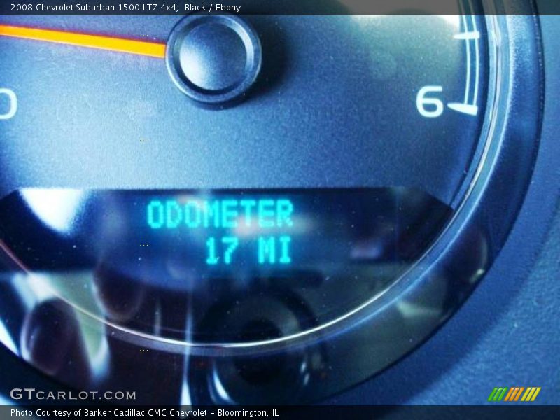Black / Ebony 2008 Chevrolet Suburban 1500 LTZ 4x4