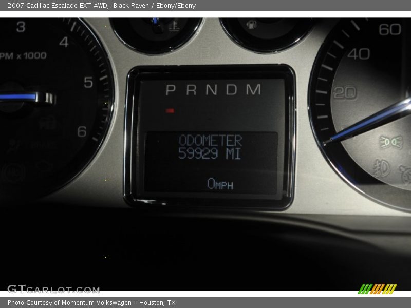 Black Raven / Ebony/Ebony 2007 Cadillac Escalade EXT AWD