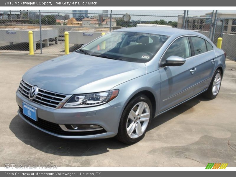 Iron Gray Metallic / Black 2013 Volkswagen CC Sport