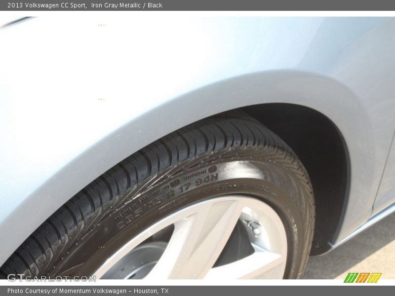 Iron Gray Metallic / Black 2013 Volkswagen CC Sport