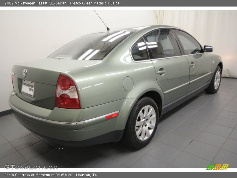 Fresco Green Metallic / Beige 2002 Volkswagen Passat GLS Sedan