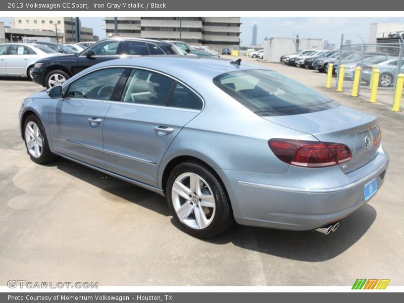 Iron Gray Metallic / Black 2013 Volkswagen CC Sport