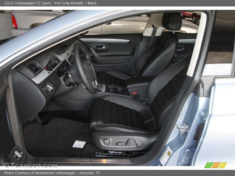 Iron Gray Metallic / Black 2013 Volkswagen CC Sport