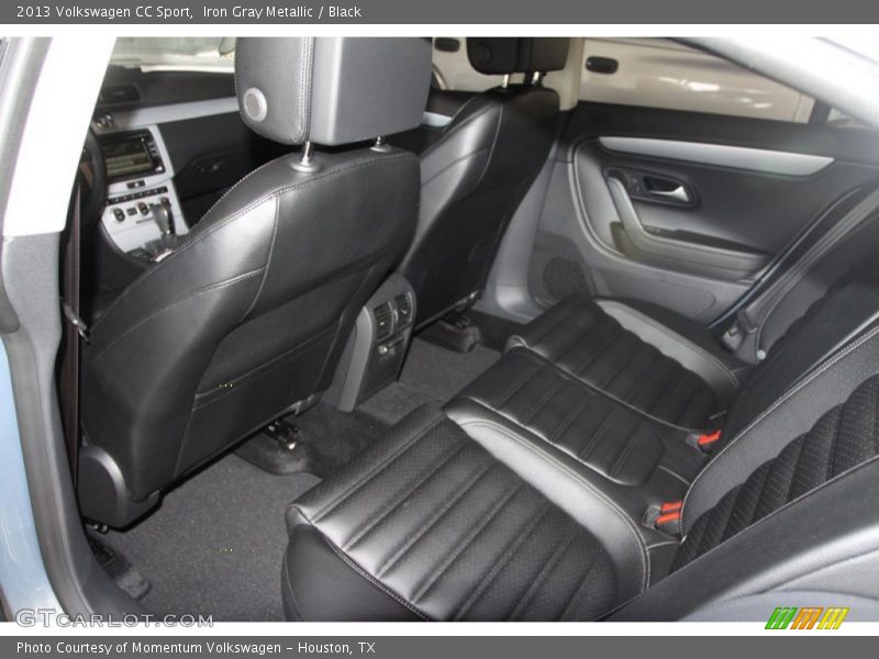 Iron Gray Metallic / Black 2013 Volkswagen CC Sport