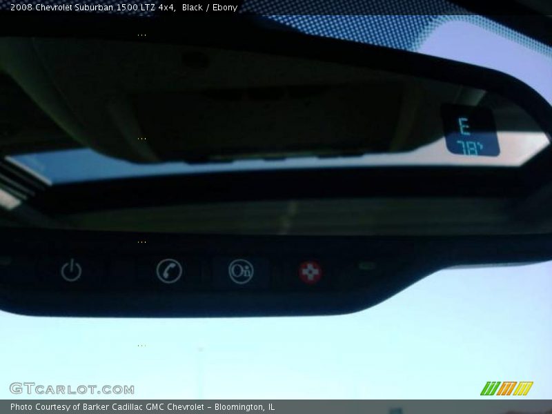 Black / Ebony 2008 Chevrolet Suburban 1500 LTZ 4x4