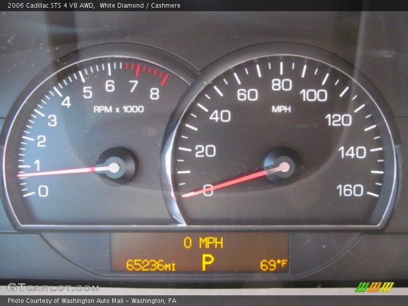 White Diamond / Cashmere 2006 Cadillac STS 4 V8 AWD