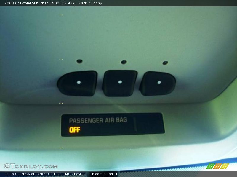 Black / Ebony 2008 Chevrolet Suburban 1500 LTZ 4x4