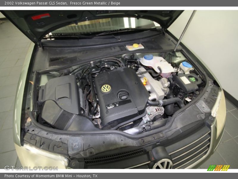 Fresco Green Metallic / Beige 2002 Volkswagen Passat GLS Sedan