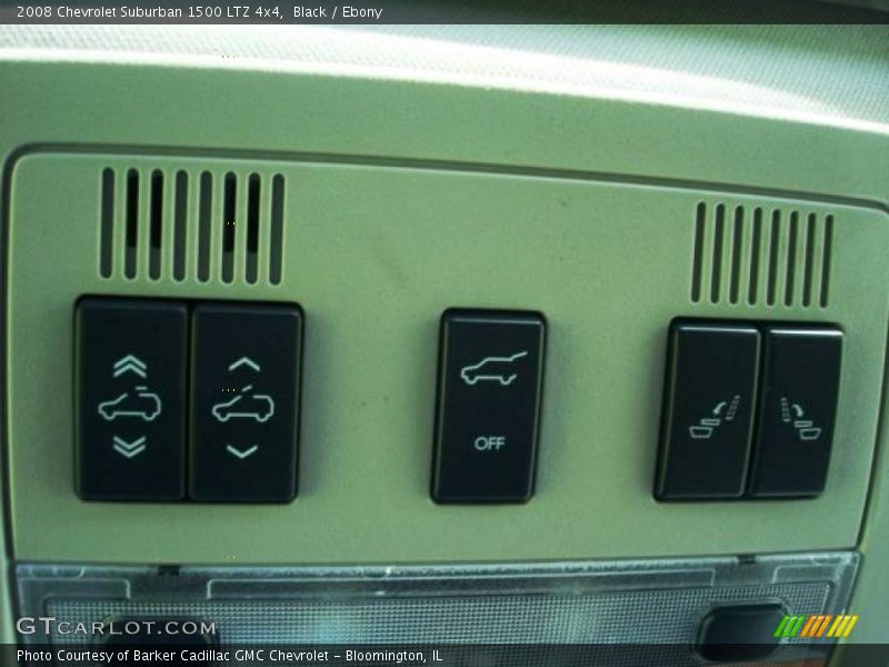 Black / Ebony 2008 Chevrolet Suburban 1500 LTZ 4x4