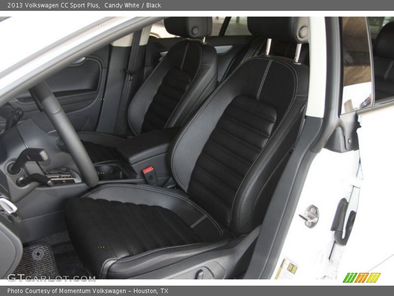 Candy White / Black 2013 Volkswagen CC Sport Plus