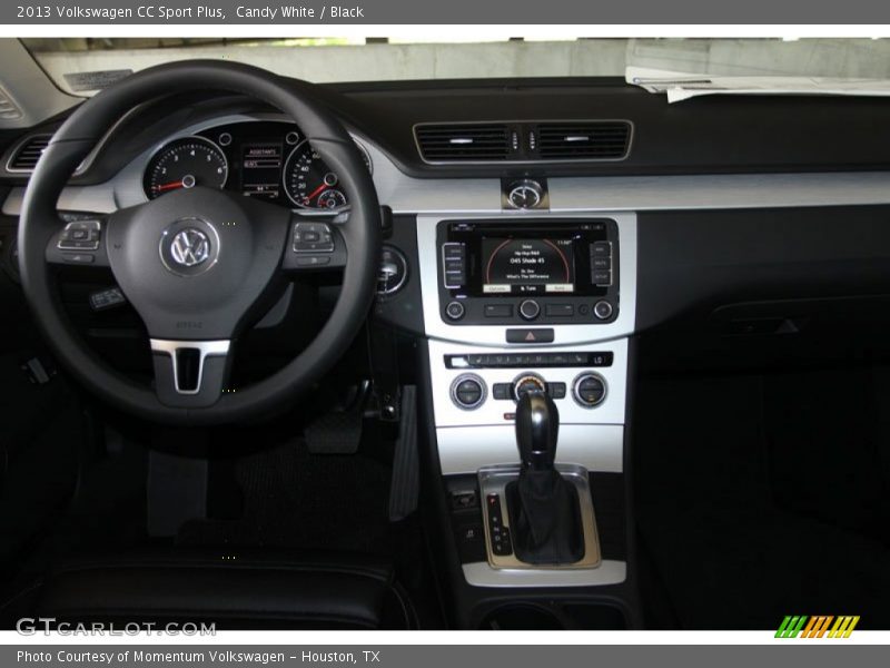 Candy White / Black 2013 Volkswagen CC Sport Plus