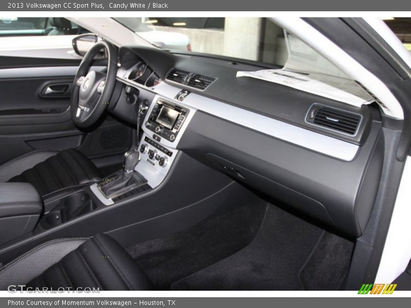 Candy White / Black 2013 Volkswagen CC Sport Plus