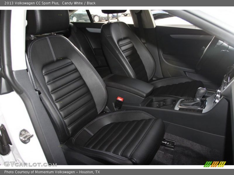 Candy White / Black 2013 Volkswagen CC Sport Plus