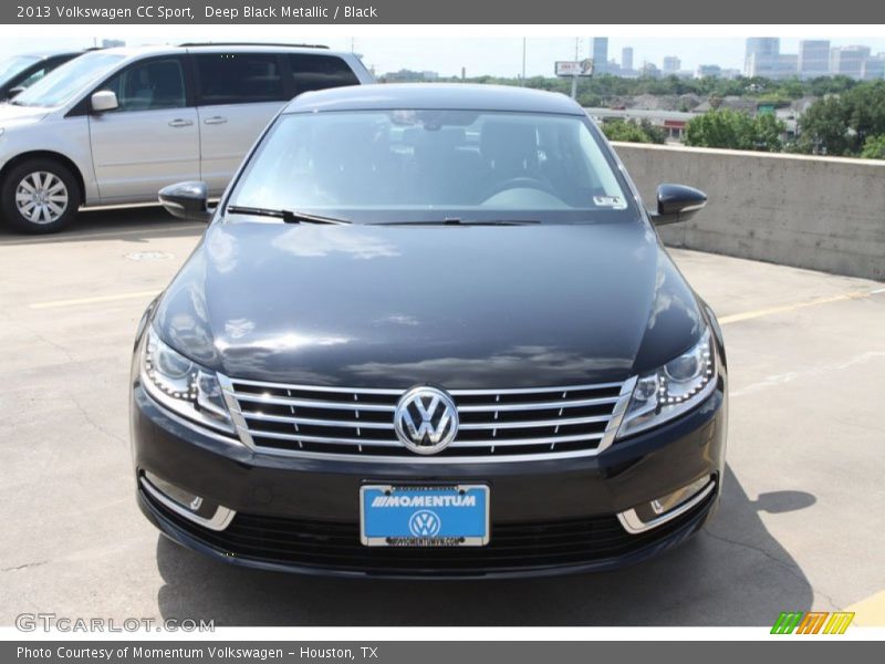 Deep Black Metallic / Black 2013 Volkswagen CC Sport