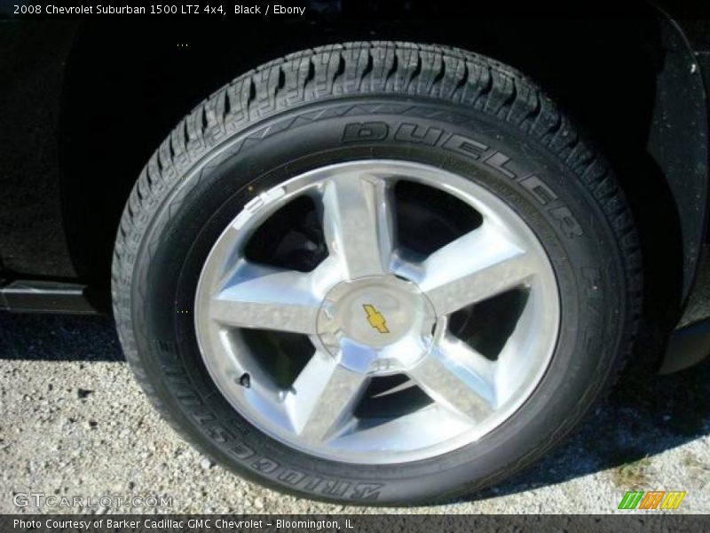 Black / Ebony 2008 Chevrolet Suburban 1500 LTZ 4x4