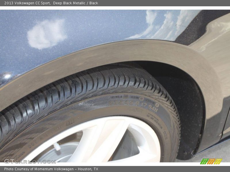 Deep Black Metallic / Black 2013 Volkswagen CC Sport