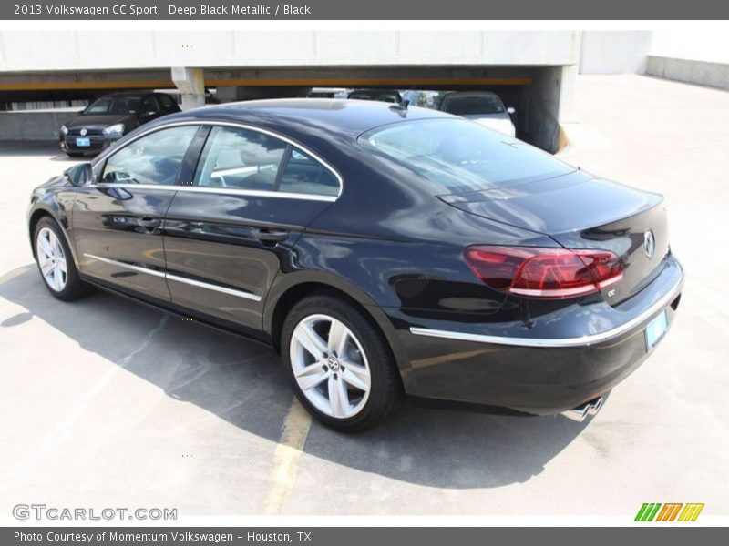Deep Black Metallic / Black 2013 Volkswagen CC Sport