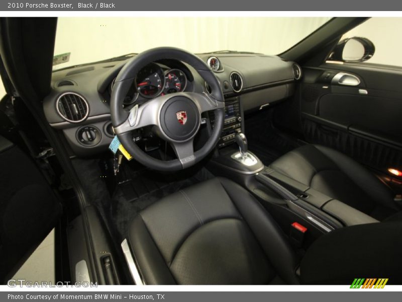 Black / Black 2010 Porsche Boxster