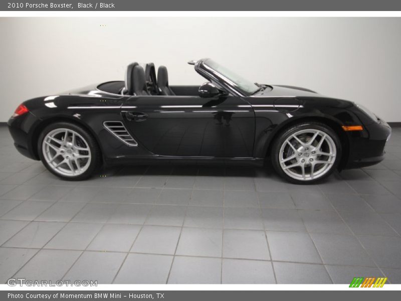 Black / Black 2010 Porsche Boxster