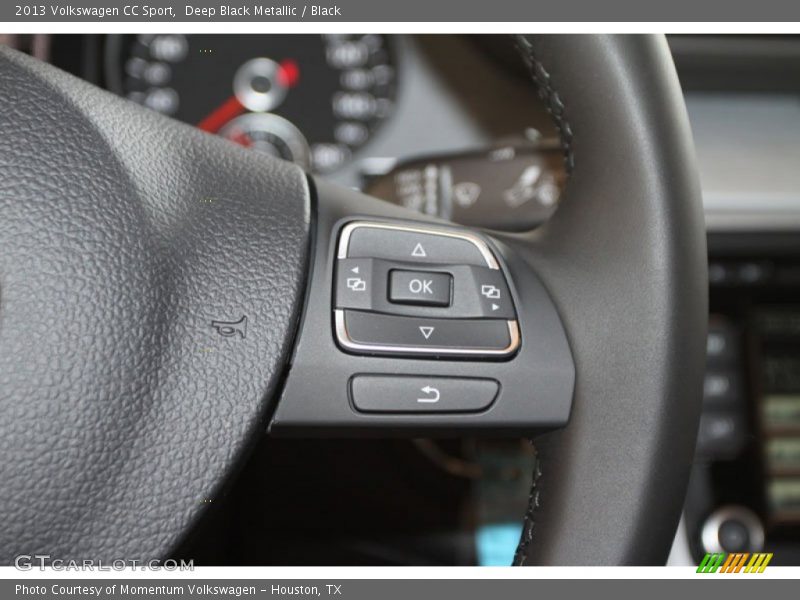 Deep Black Metallic / Black 2013 Volkswagen CC Sport