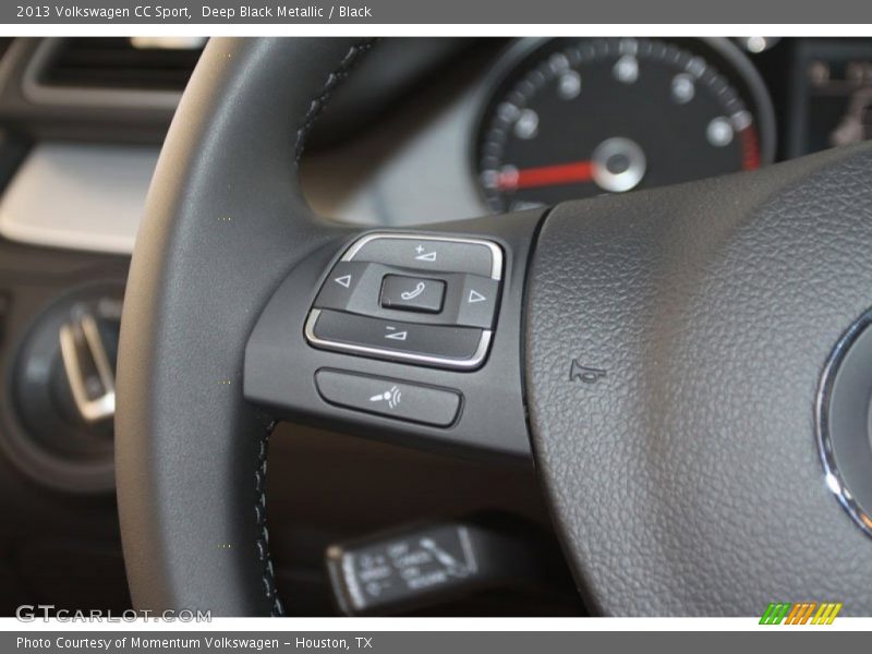 Deep Black Metallic / Black 2013 Volkswagen CC Sport