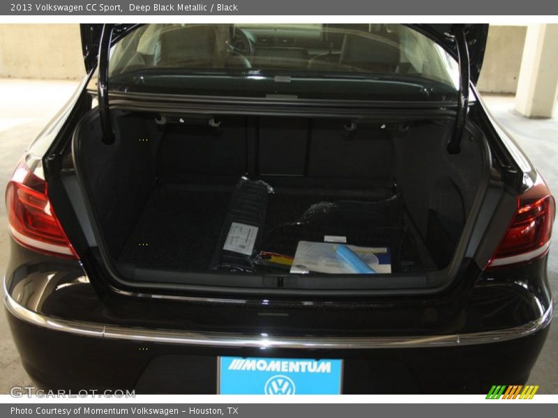 Deep Black Metallic / Black 2013 Volkswagen CC Sport