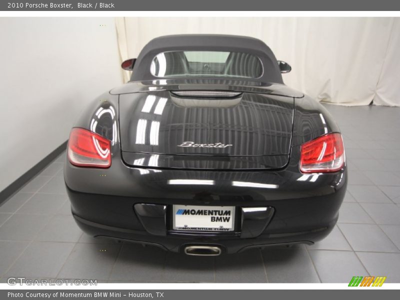 Black / Black 2010 Porsche Boxster