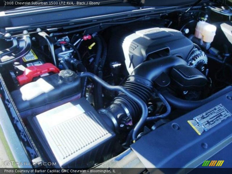 Black / Ebony 2008 Chevrolet Suburban 1500 LTZ 4x4