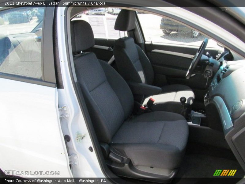 Summit White / Charcoal 2011 Chevrolet Aveo LT Sedan
