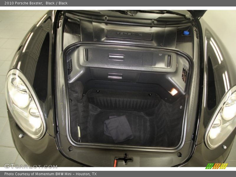 Black / Black 2010 Porsche Boxster