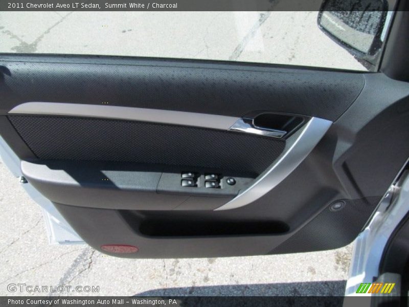 Summit White / Charcoal 2011 Chevrolet Aveo LT Sedan