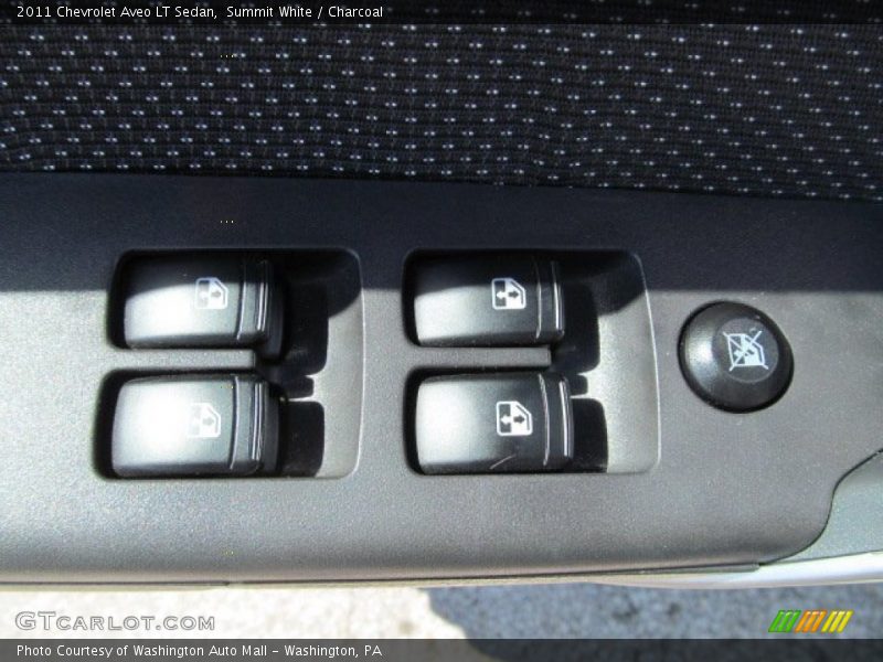 Summit White / Charcoal 2011 Chevrolet Aveo LT Sedan