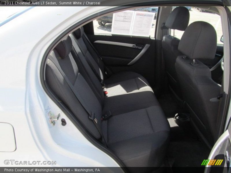 Summit White / Charcoal 2011 Chevrolet Aveo LT Sedan