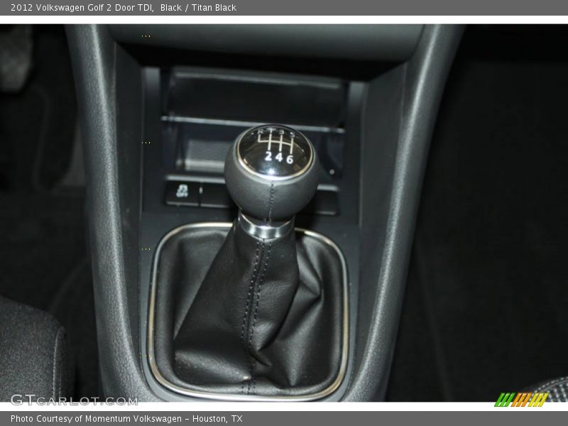  2012 Golf 2 Door TDI 6 Speed Manual Shifter