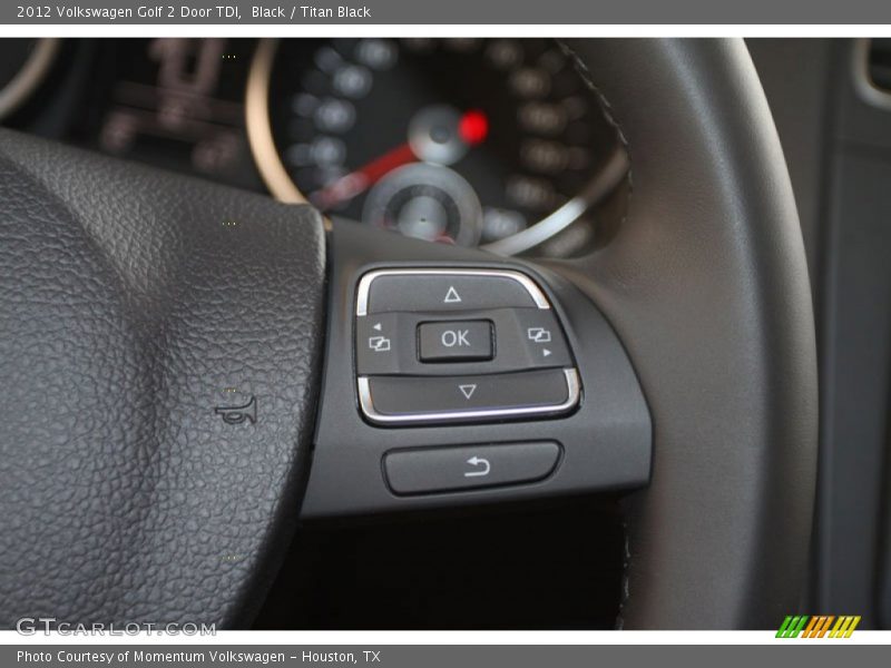 Controls of 2012 Golf 2 Door TDI
