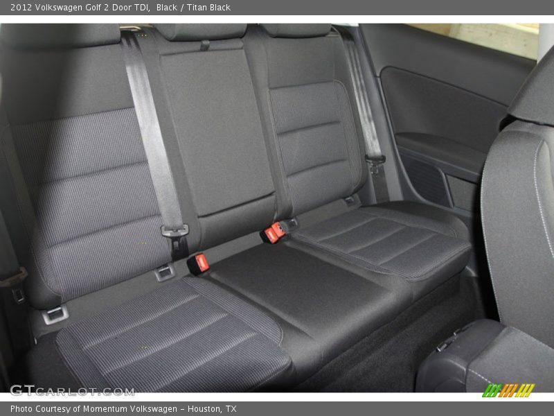 Black / Titan Black 2012 Volkswagen Golf 2 Door TDI