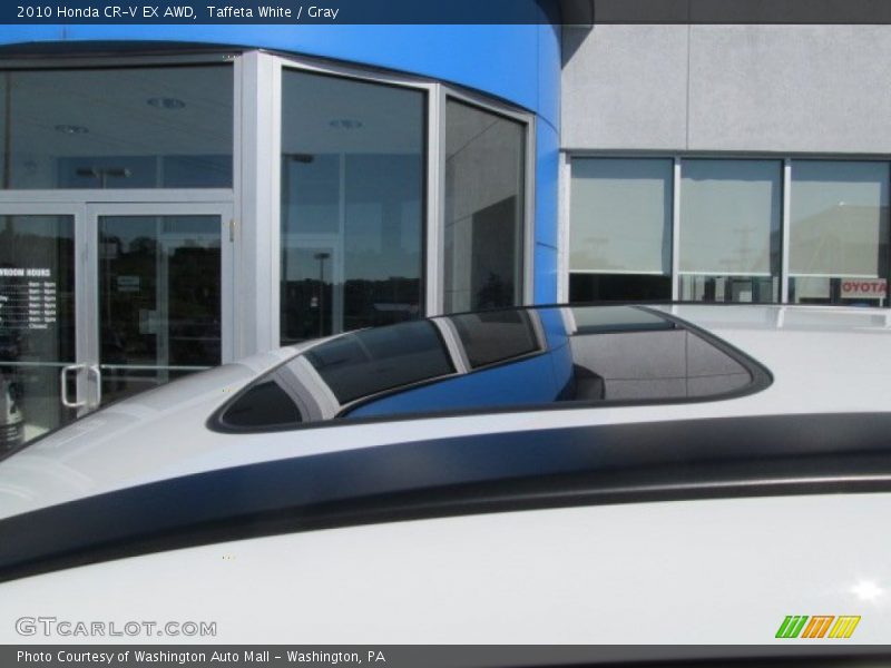 Taffeta White / Gray 2010 Honda CR-V EX AWD