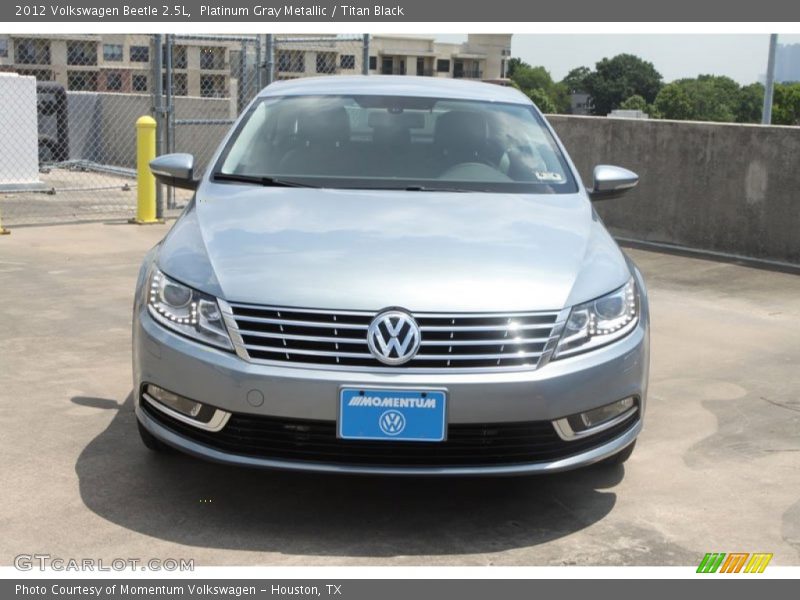 Platinum Gray Metallic / Titan Black 2012 Volkswagen Beetle 2.5L
