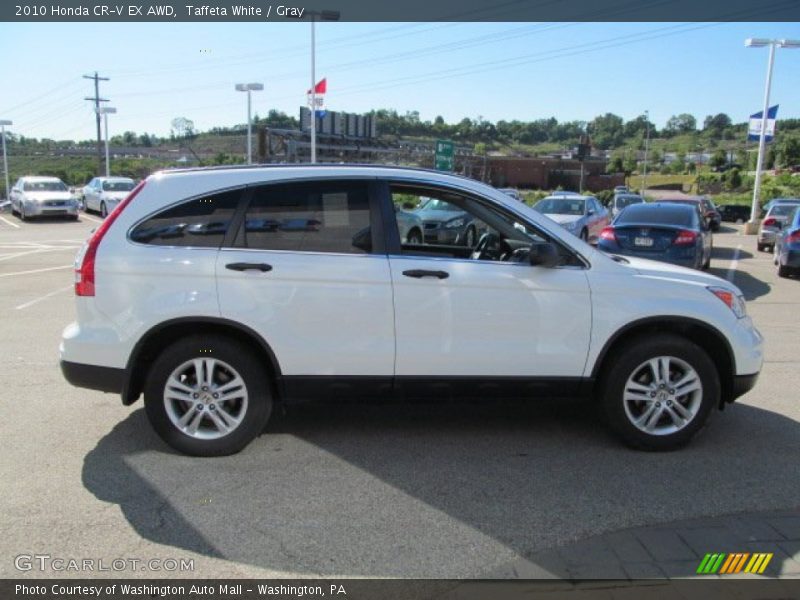 Taffeta White / Gray 2010 Honda CR-V EX AWD