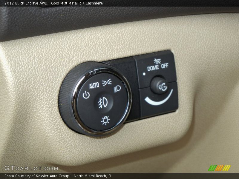 Gold Mist Metallic / Cashmere 2012 Buick Enclave AWD