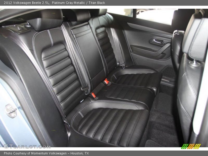 Platinum Gray Metallic / Titan Black 2012 Volkswagen Beetle 2.5L