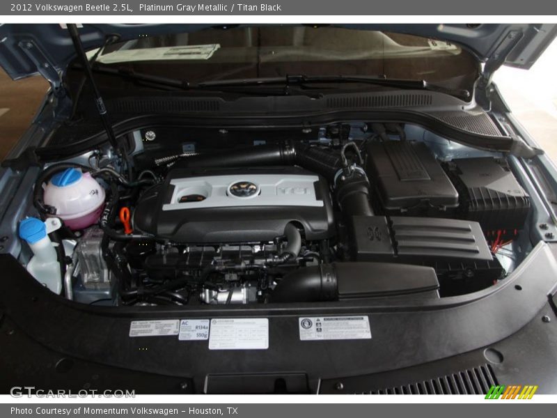 Platinum Gray Metallic / Titan Black 2012 Volkswagen Beetle 2.5L