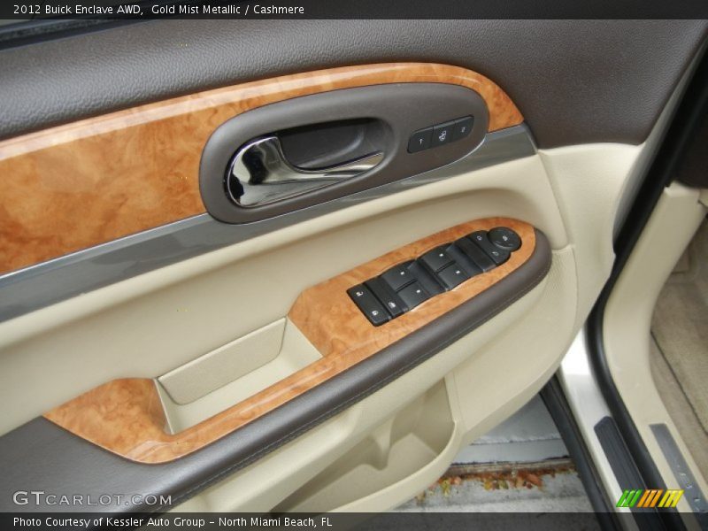 Gold Mist Metallic / Cashmere 2012 Buick Enclave AWD