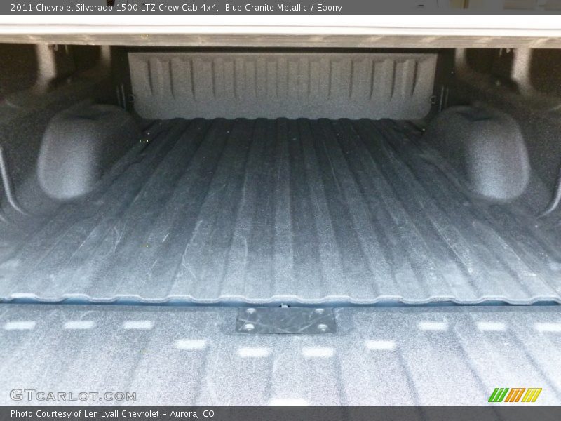 Blue Granite Metallic / Ebony 2011 Chevrolet Silverado 1500 LTZ Crew Cab 4x4