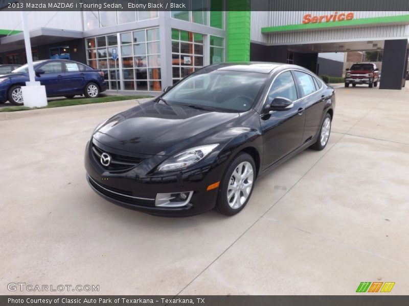 Ebony Black / Black 2013 Mazda MAZDA6 i Touring Sedan